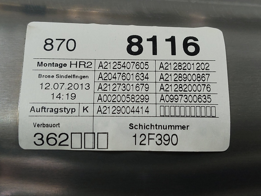 [MTD-534863] Motor de elevalunas Mercedes-Benz Clase E