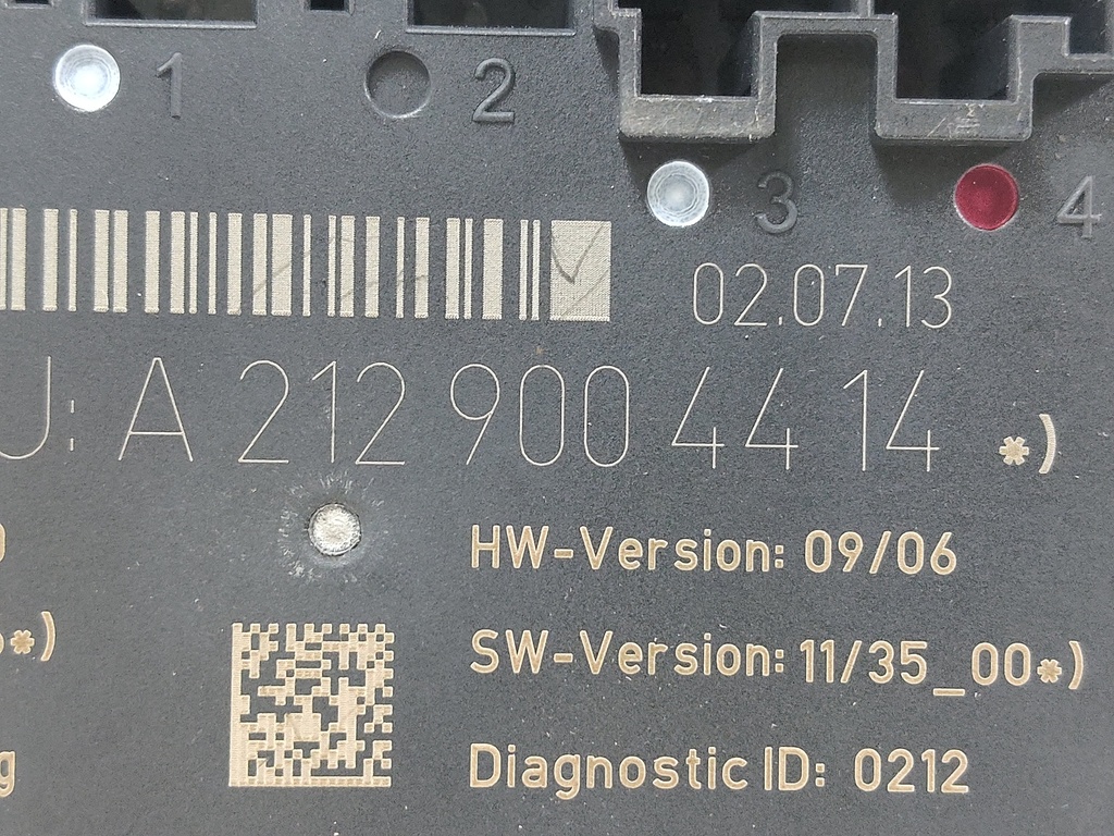 [MTD-534880] Módulo de control Mercedes-Benz Clase E
