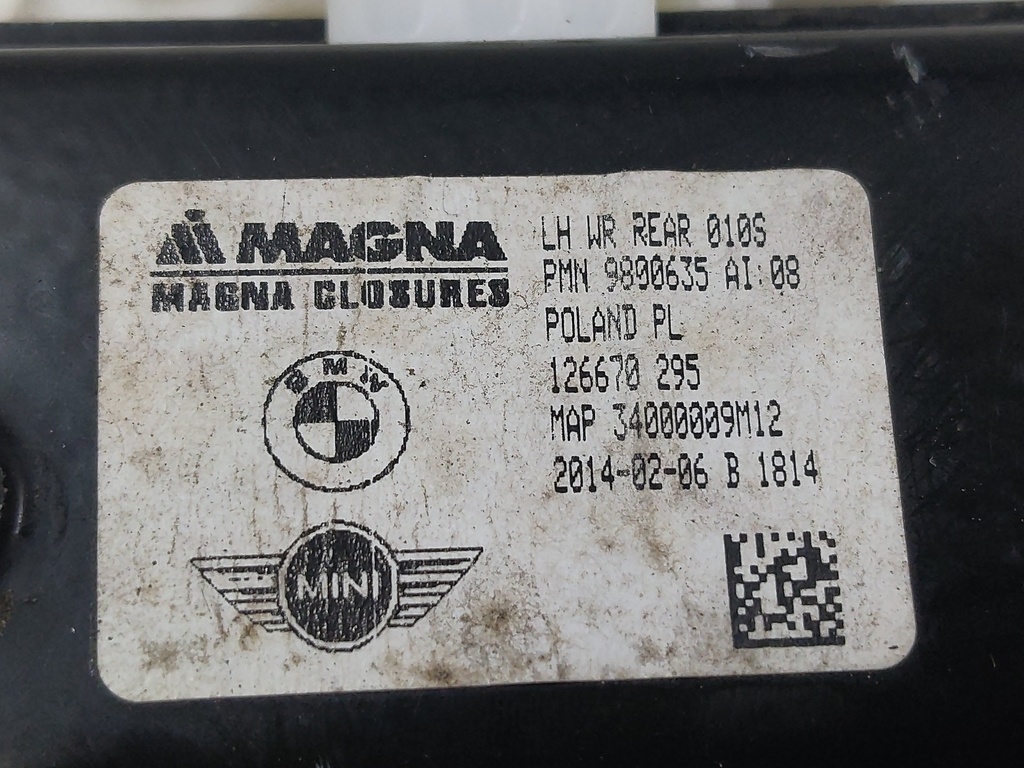 [MTD-534934] Motor de elevalunas Mini Countryman