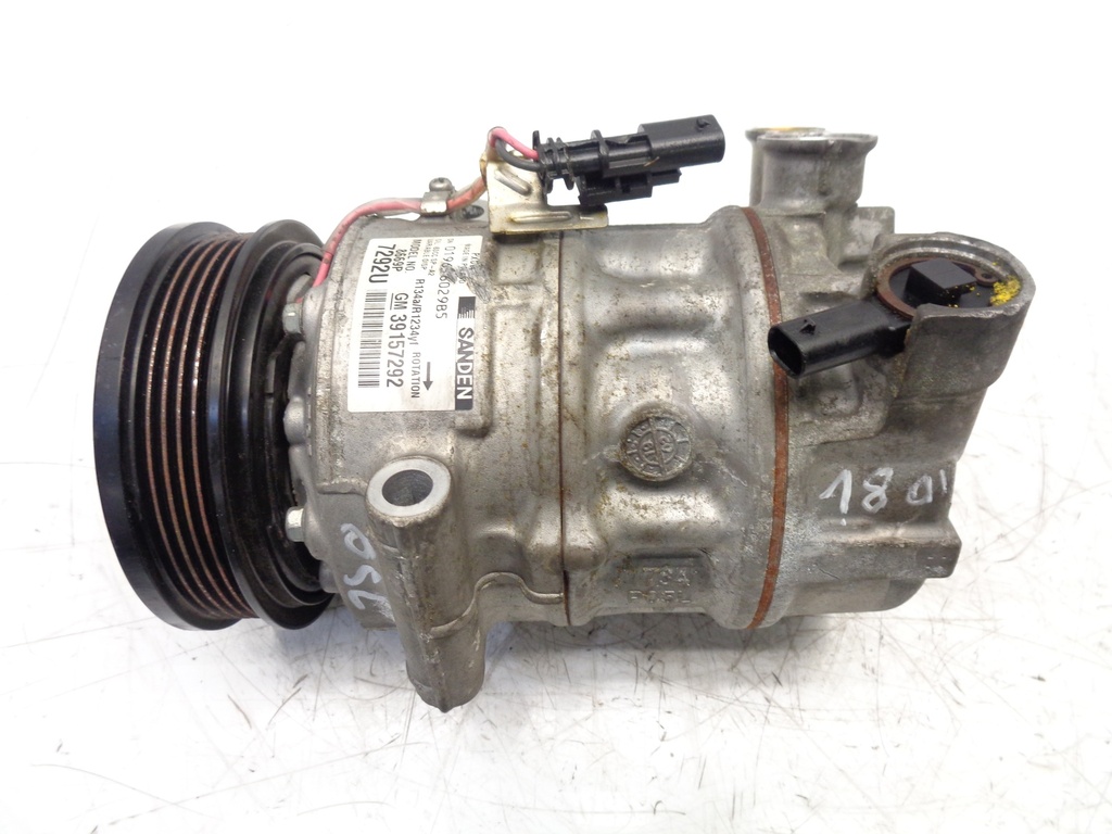 [MTD-375351] Compresor de aire acondicionado para Opel Astra K 1.4 Turbo D14XFT LE2 39157292