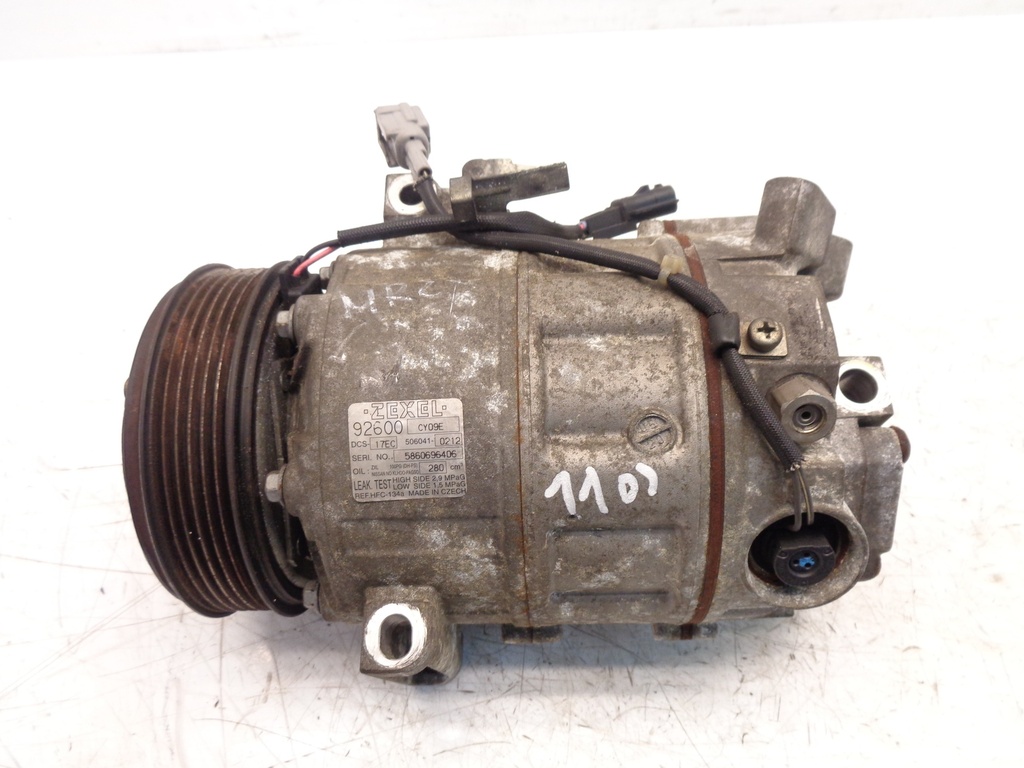 [MTD-376885] Compresor de aire acondicionado Nissan X-Trail Qashqai 2.0 MR20DE 92600CY09E