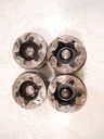 4x Pistones Citroën Peugeot 1.6 HDi 9HZ DV6TED4 9H01