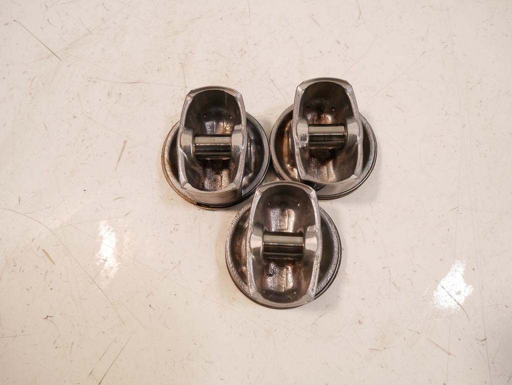 [MTD-464801] 3x Pistón Seat Skoda VW 1.0 CHYA CHY 7493A (ab 01/2014) 44-75 CV