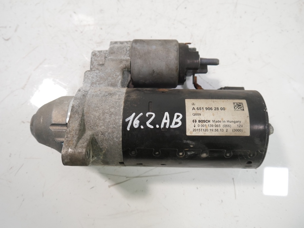 [MTD-474122] Motor de arranque Mercedes Clase C 2.2 C250 d OM651.921 204 CV