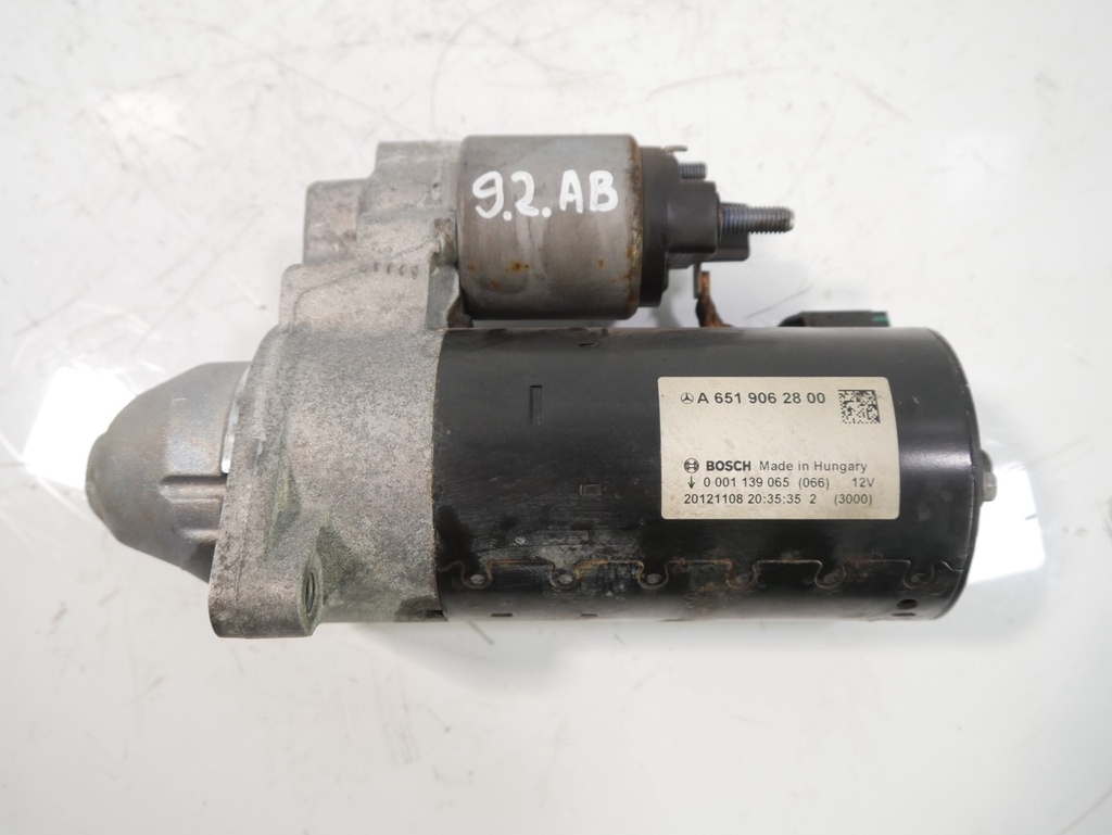 [MTD-474293] Motor de arranque Mercedes Clase C W204 2.2 CDI OM651.911 12V A6519062800