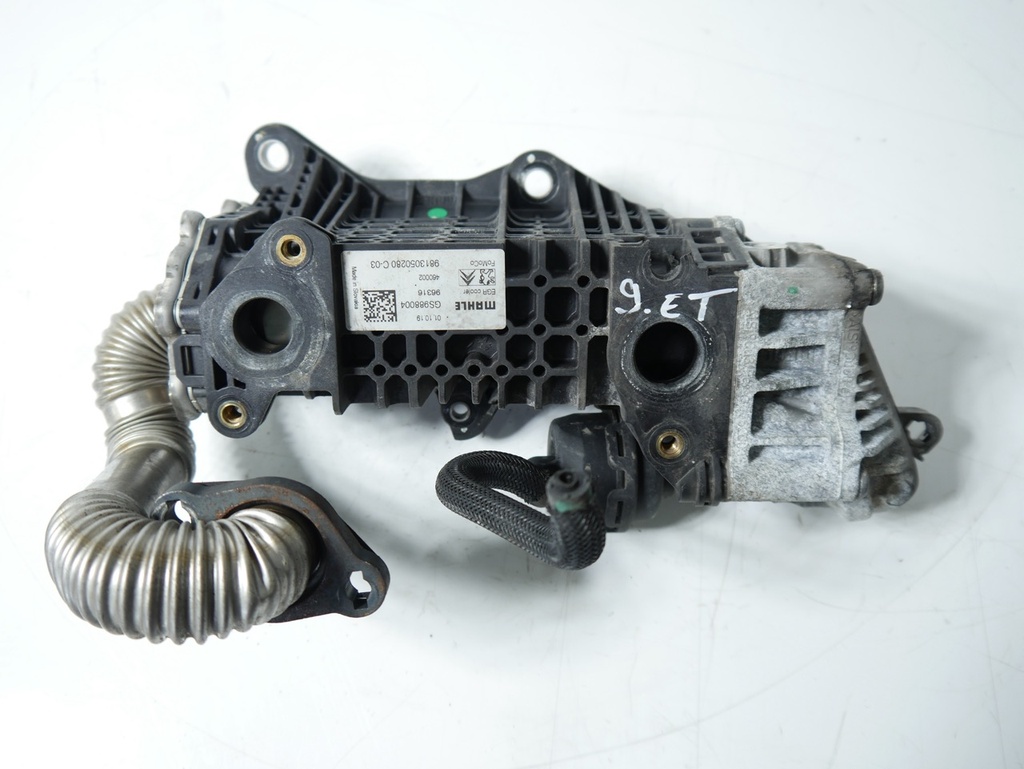 [MTD-479484] Enfriador de gases de escape Citroen Berlingo MK3 1.5 BlueHDi DV5RE YHW 9813050280