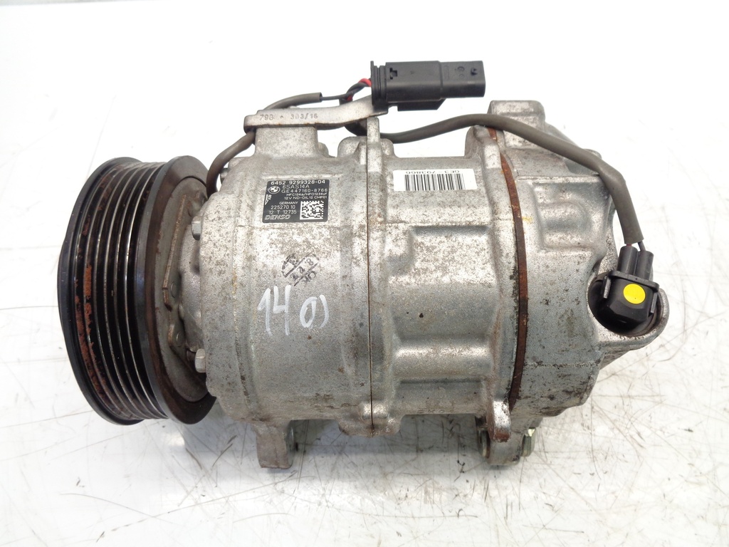 [MTD-375348] Compresor de aire acondicionado para BMW 1er F20 F21 116d 1.5 D Diesel