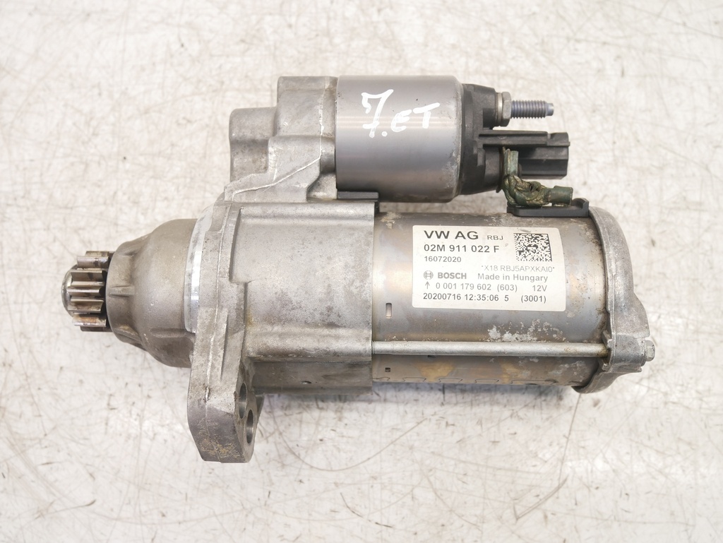 [MTD-393750] Motor de arranque Seat León 1.0 TSI 110 CV 02M911022F