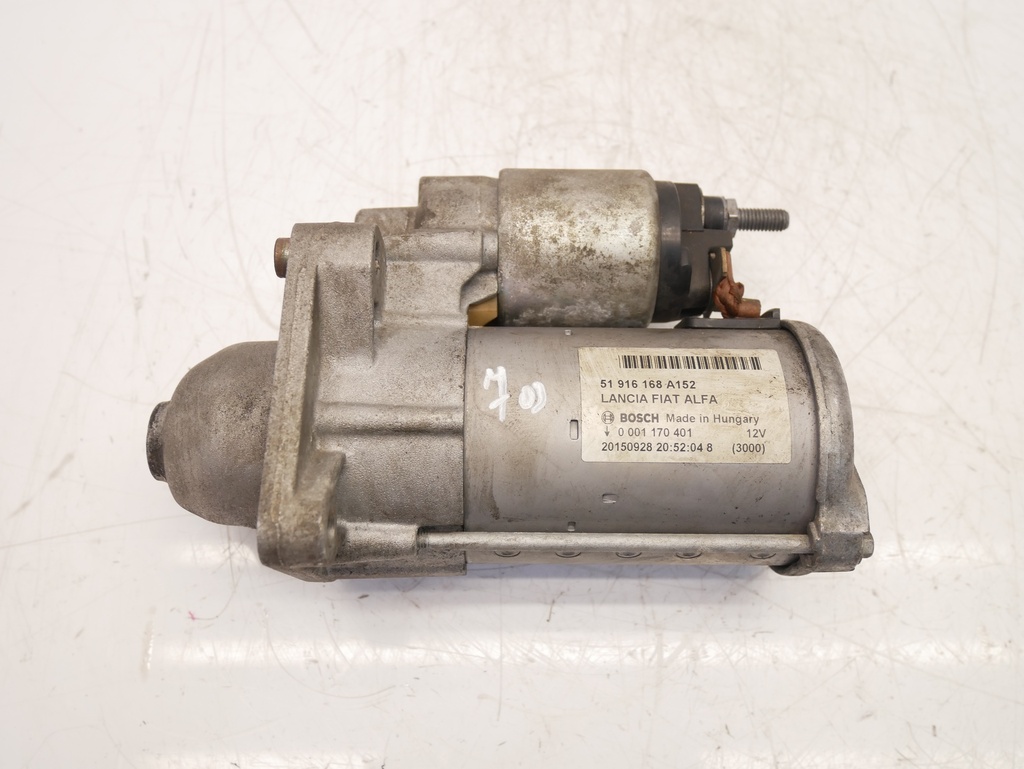 [MTD-394002] Motor de arranque Fiat 500 (312) / Panda 1.2 gasolina 169A4000 51916168