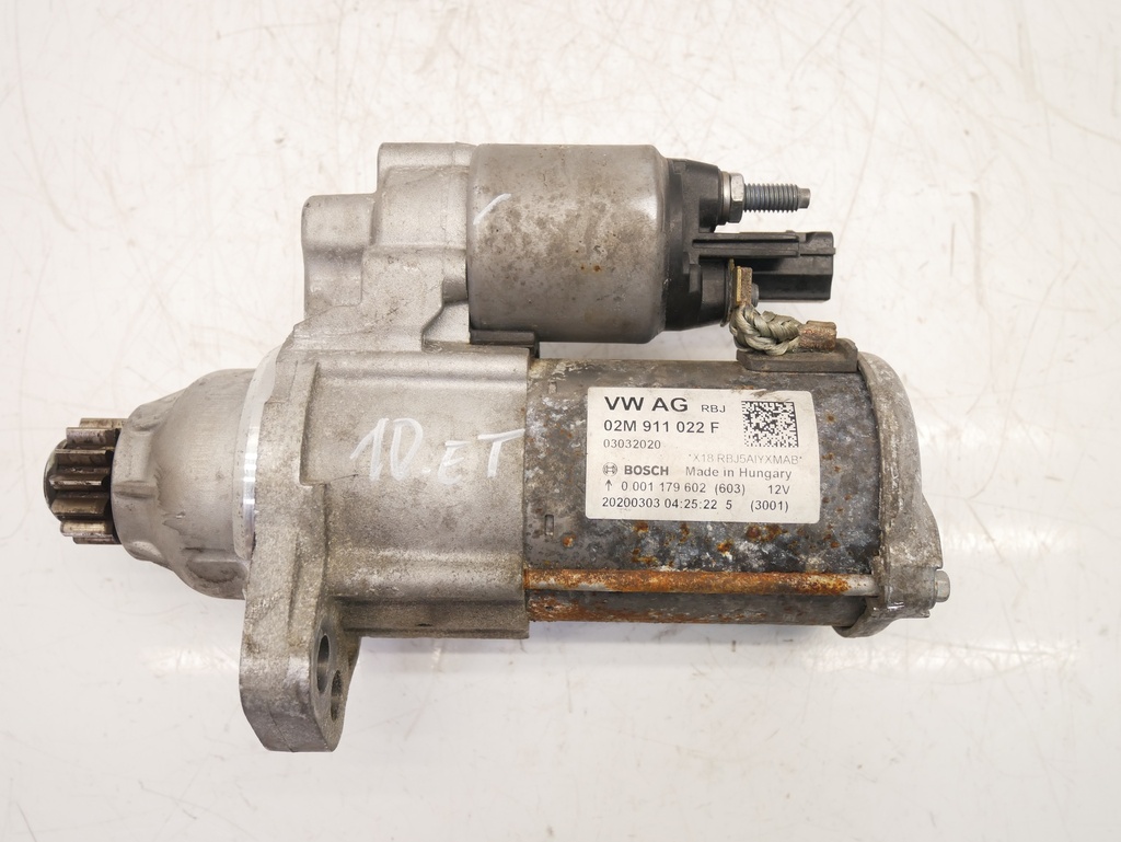 [MTD-394044] Motor de arranque Skoda Fabia III 1.0 TSI 70KW 95CV 02M911022F