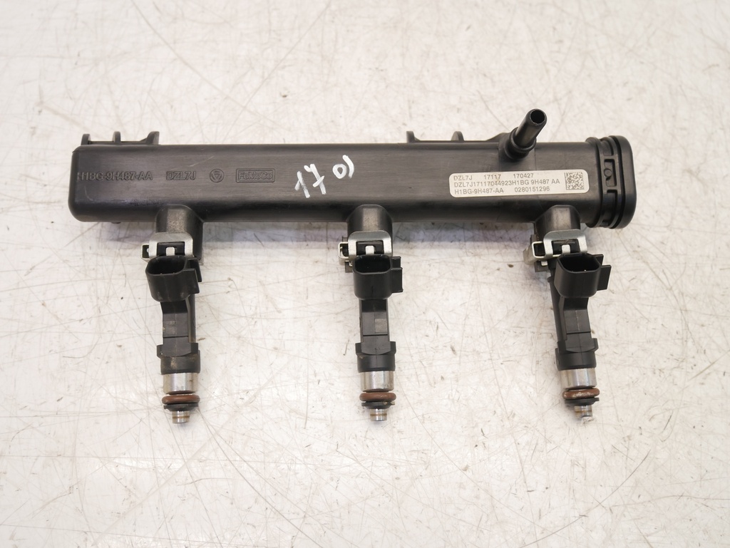 [MTD-396069] Rampa de inyectores Ford Fiesta VII 1.1 Ti-VCT XPJB H1BG-9H487-AA