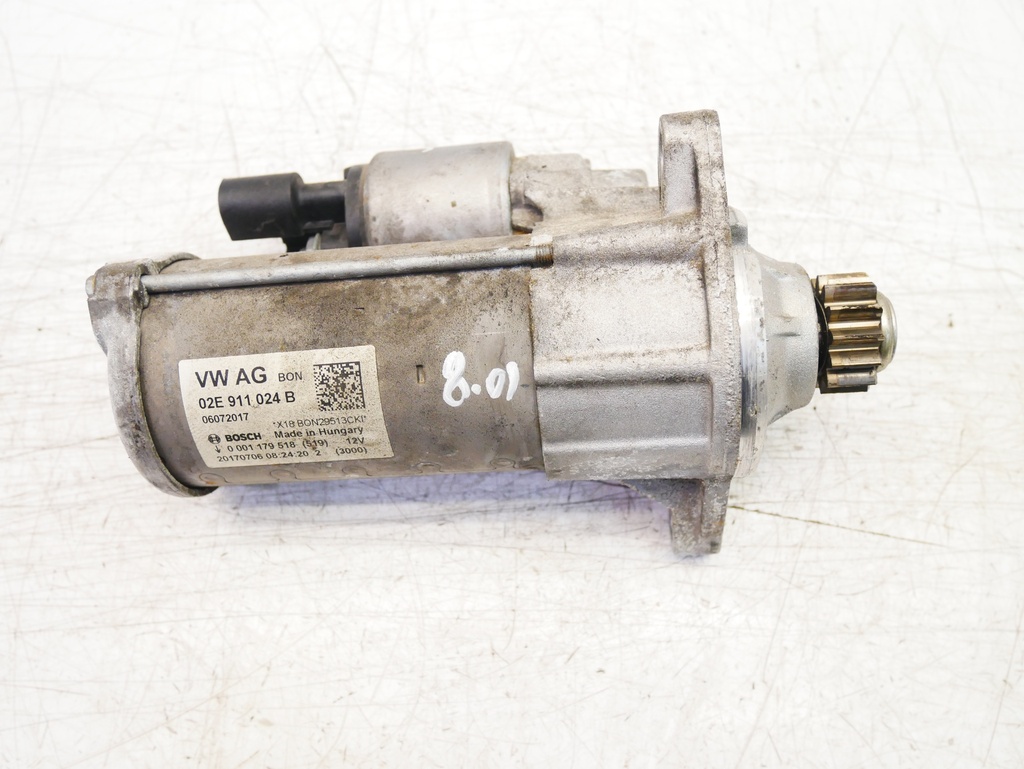 [MTD-401780] Motor de arranque Audi Seat Skoda VW 2.0 TFSI CJX CJXA CJXE CJXC 02E911024B