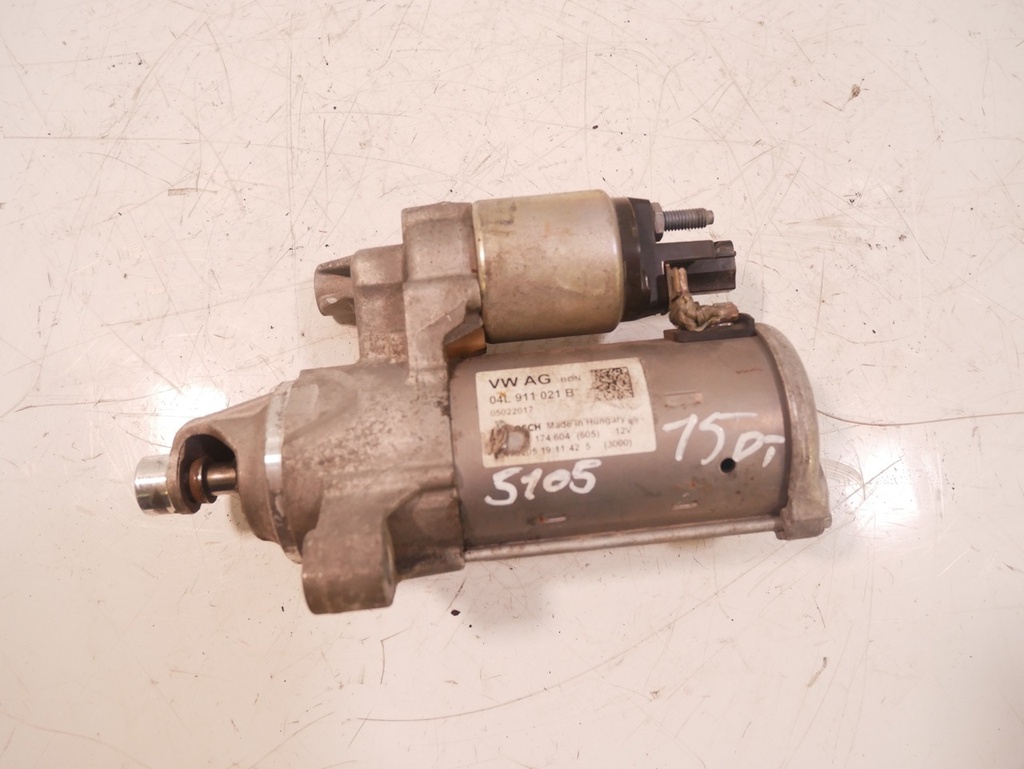 [MTD-412287] Motor de arranque 12V 1.4kW para Audi Q5 2.0 TDI 190CV DET DETA 2017