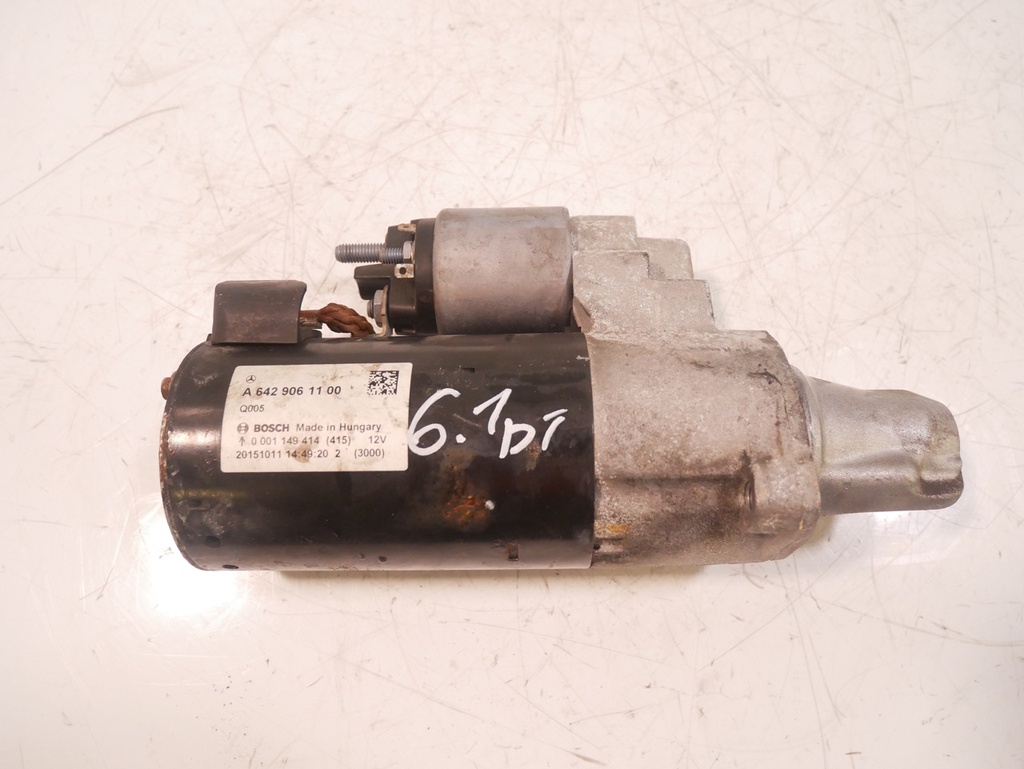 [MTD-412403] Motor de arranque Mercedes S 350 BlueTEC CDI OM 642.861 A6429061100