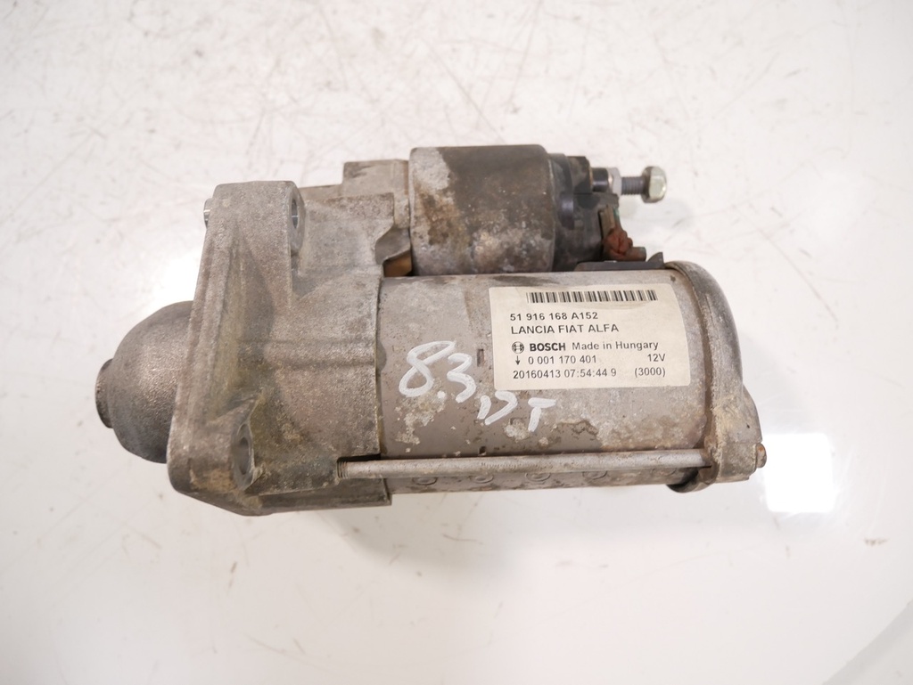 [MTD-430061] Motor de arranque Alfa Romeo Giulietta 940 / Mito 955 1.4 TB 125 KW 170 CV