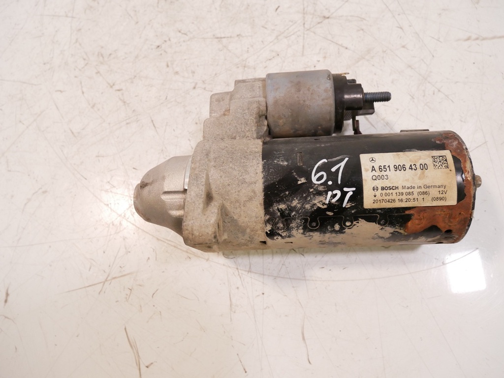 [MTD-453414] Motor de arranque Mercedes Clase V W447 2.2 OM651.950 12V 120-140 KW 163-190 CV