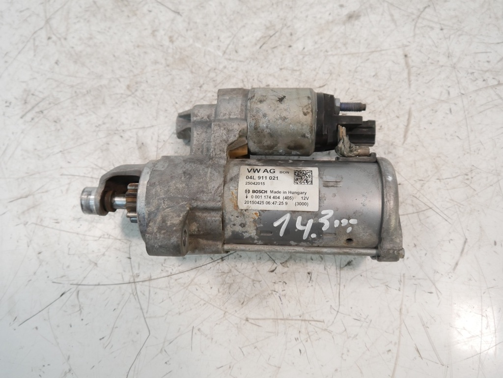 [MTD-502852] Motor de arranque Audi Q5 A4 B8 A5 A6 C7 2.0 TDI CNH CNHA 04L911021