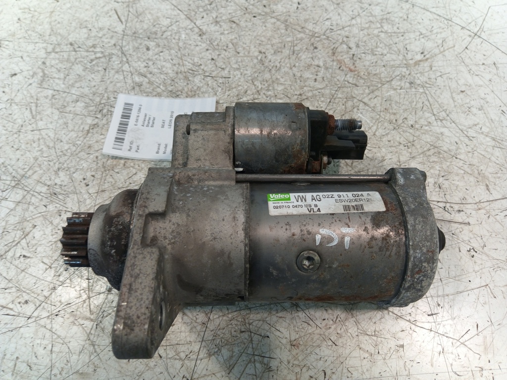 [MTD-511045] Motor de arranque Audi Seat Skoda VW Leon 1.6 TDI CAY CAYC 02Z911024A
