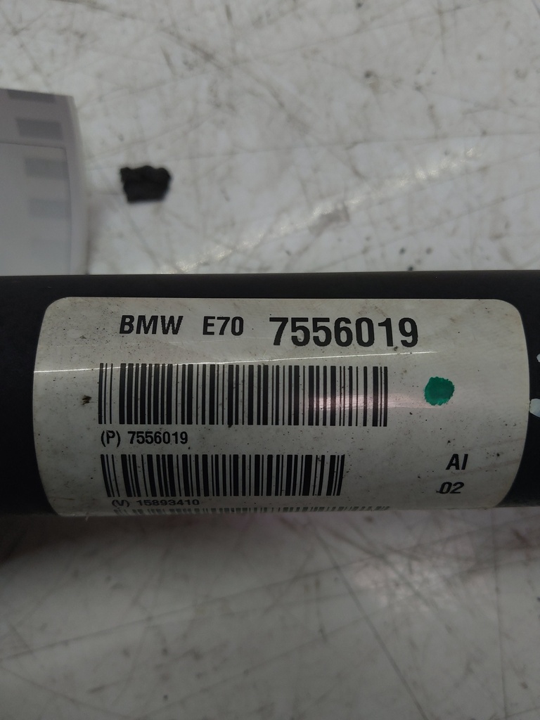 [MTD-512112] Cardán BMW X5 E70 3.0 SD Diésel M57 D30 306D5 7556019