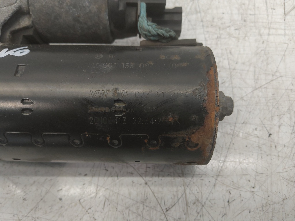 [MTD-512338] Motor de arranque Audi A3 1.6 TDI CAYC CAY 02Z911024H