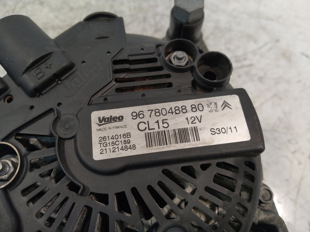 [MTD-512808] Alternador Peugeot Citroen 308 C4 2.0 HDI DW10CTED4 110kW