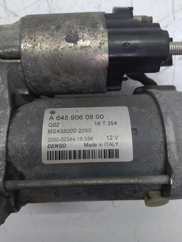 [MTD-513397] Motor de arranque Mercedes Clase A W176 1.6 M270.910 102CV