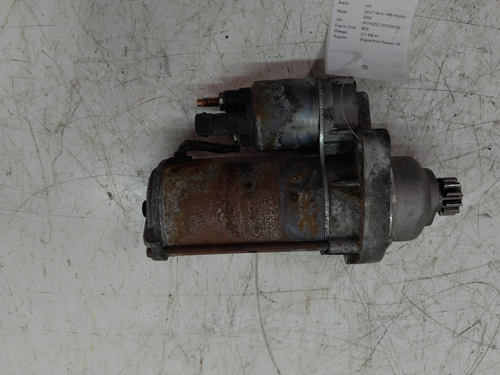 [MTD-513654] Motor de arranque VW Golf MK IV VR6 4Motion BDE 02M911023C