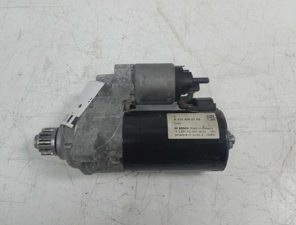 [MTD-514126] Motor de arranque Mercedes Clase A W176 1.6 M270.910 12V