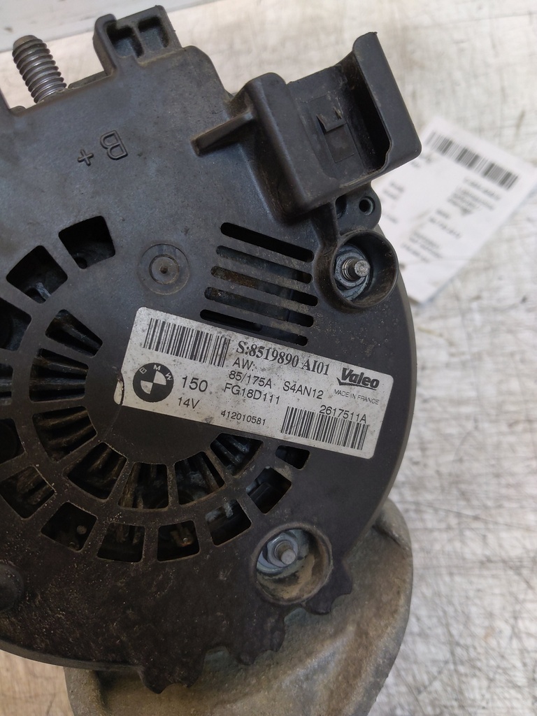 [MTD-516615] Alternador BMW Serie 3 F30 2.0 320d N47D20O1 8519890