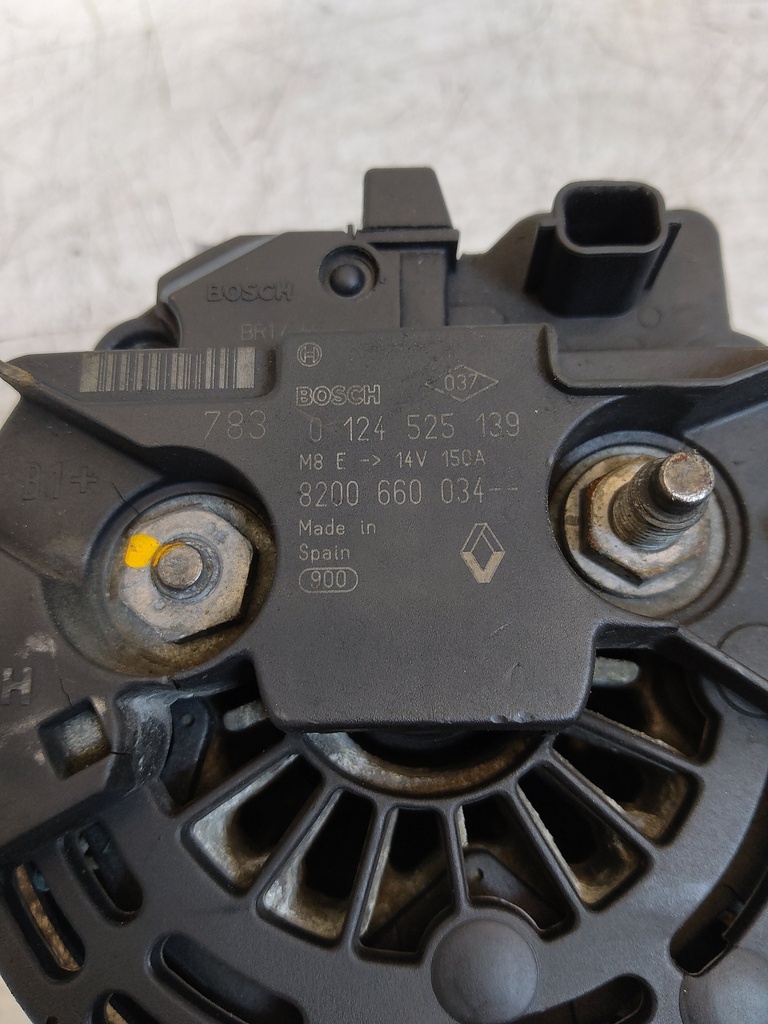 [MTD-516760] Alternador Renault Captur 1.5 dCi K9K608 K9K 8200660034