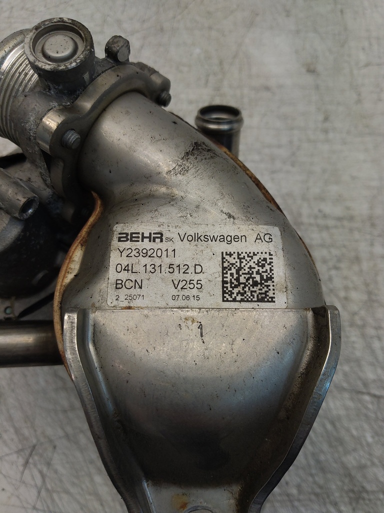 [MTD-517408] Enfriador de gases de escape VW Tiguan 2.0 TDI CUVC CUV 04L131512D