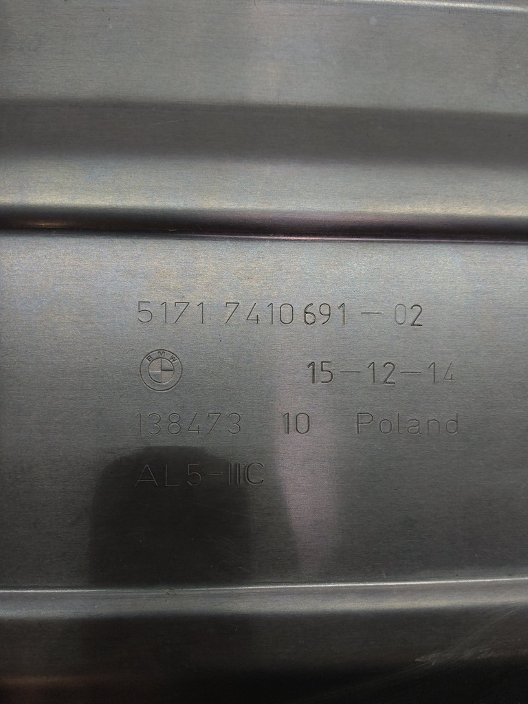 [MTD-518049] Tapa de motor eléctrico BMW i3 I01 IB1P25B 7410691