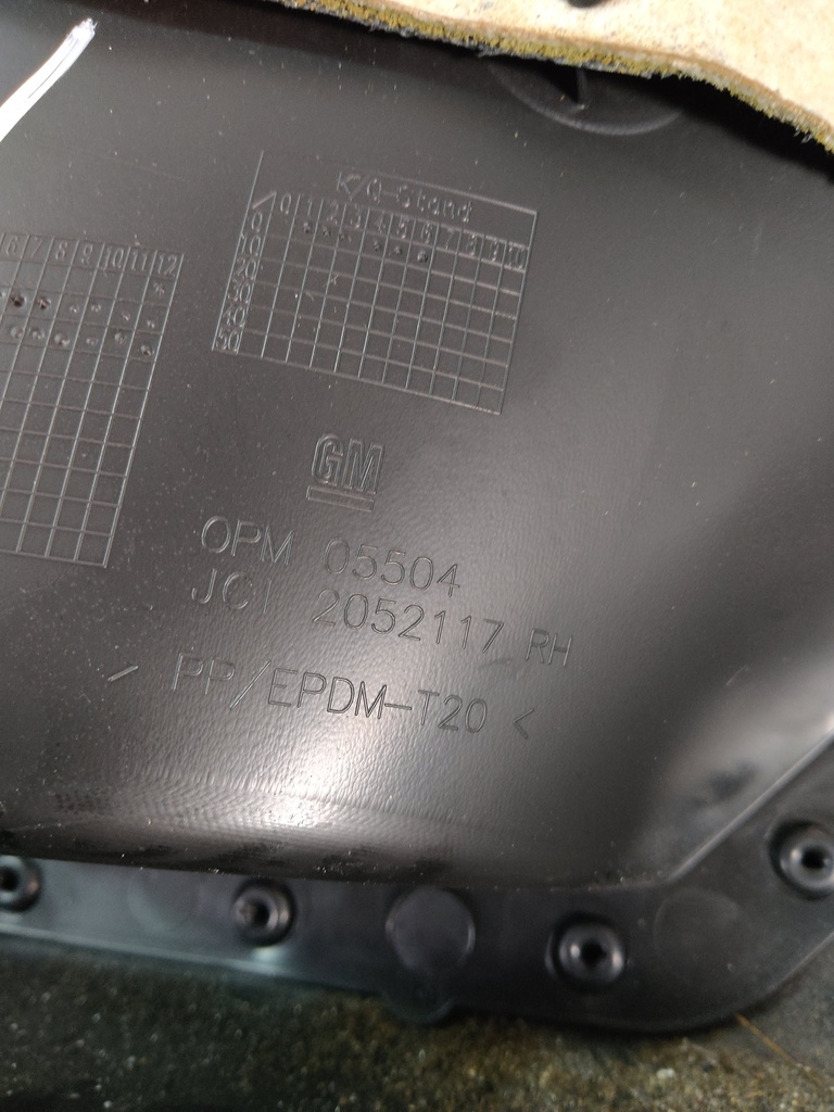 [MTD-521068] Panel de puerta Opel Astra J GTC 1.4 T Gasolina A14NET LUJ