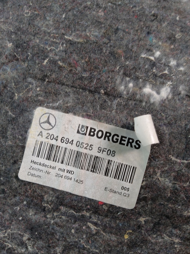 [MTD-521106] Revestimiento Mercedes Clase C C204 2.2 CDI OM651.911