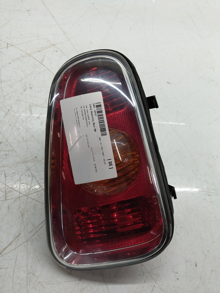[MTD-521903] Luz trasera derecha MINI COOPER 2003 W10 B16 A 1,6 89023373