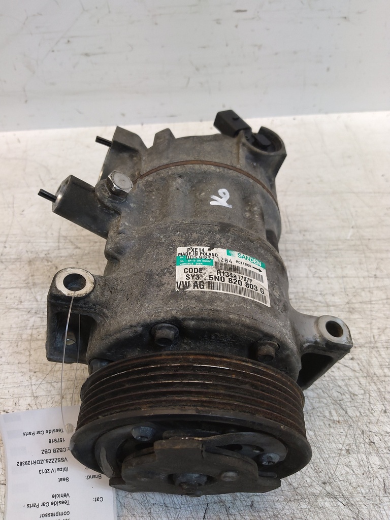 [MTD-523151] Compresor de aire acondicionado Seat Ibiza IV 2013 1.2 TSI 5N0820803G