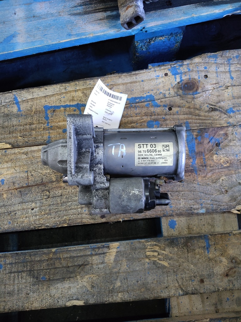[MTD-524436] Motor de arranque Citroën DS3 1.6 BlueHDi BHZ DV6FC 12V 2014