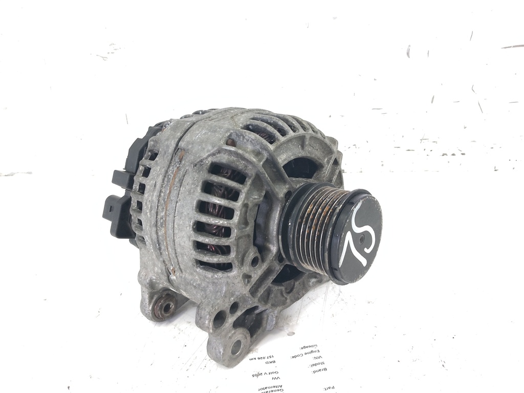 [MTD-524607] Alternador VW Golf V 2.0 TDI BKD 06F903023