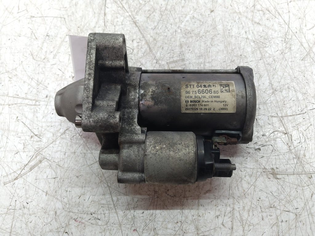 [MTD-531445] Motor de arranque Citroën C4 Grand Picasso 2017 BHZ DV6FC 1.6 BlueHDi 120 9675660680