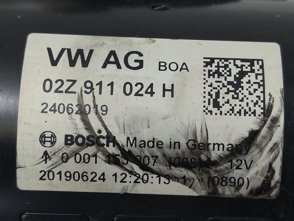 [MTD-534646] Motor de arranque VW Transporter 2019 CXGB 2.0 TDI 02Z911024H