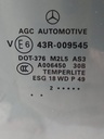 Cristal de ventana Mercedes-Benz Clase M 2012 OM642.826 4-matic