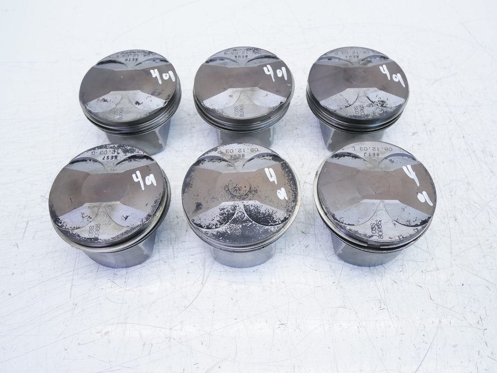 [MTD-414889] 6x pistones Audi A6 C6 2.4 V6 BDW