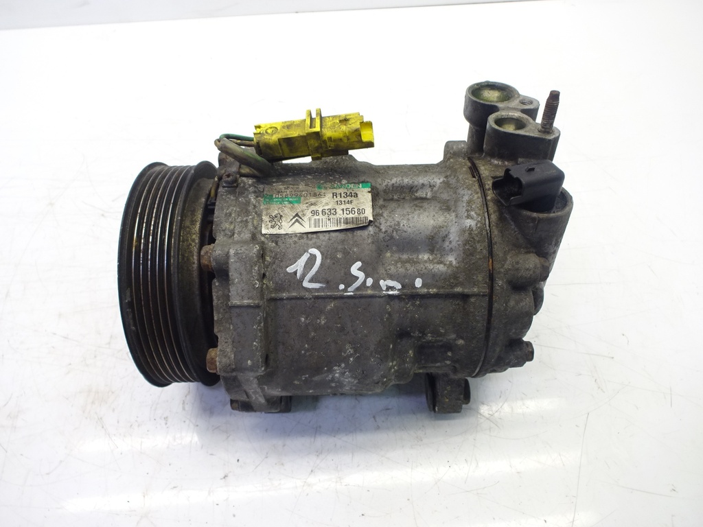 [MTD-333394] Compresor de aire acondicionado Citroën Peugeot 2.7 HDi Diesel UHZ DT17TED4 9663315680