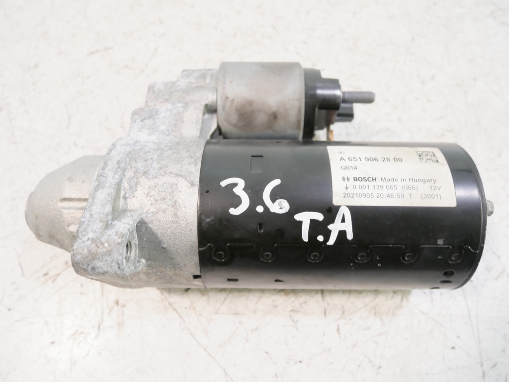 [MTD-440647] Motor de arranque Mercedes E-Klasse W212 S212 2.2 CDI BlueTEC OM651.924 12/2011-12/2016