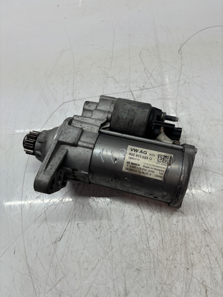 [MTD-450205] Motor de arranque Audi Seat Skoda VW A3 Passat 1.4 TSI CZEA CZE 02Z911024Q