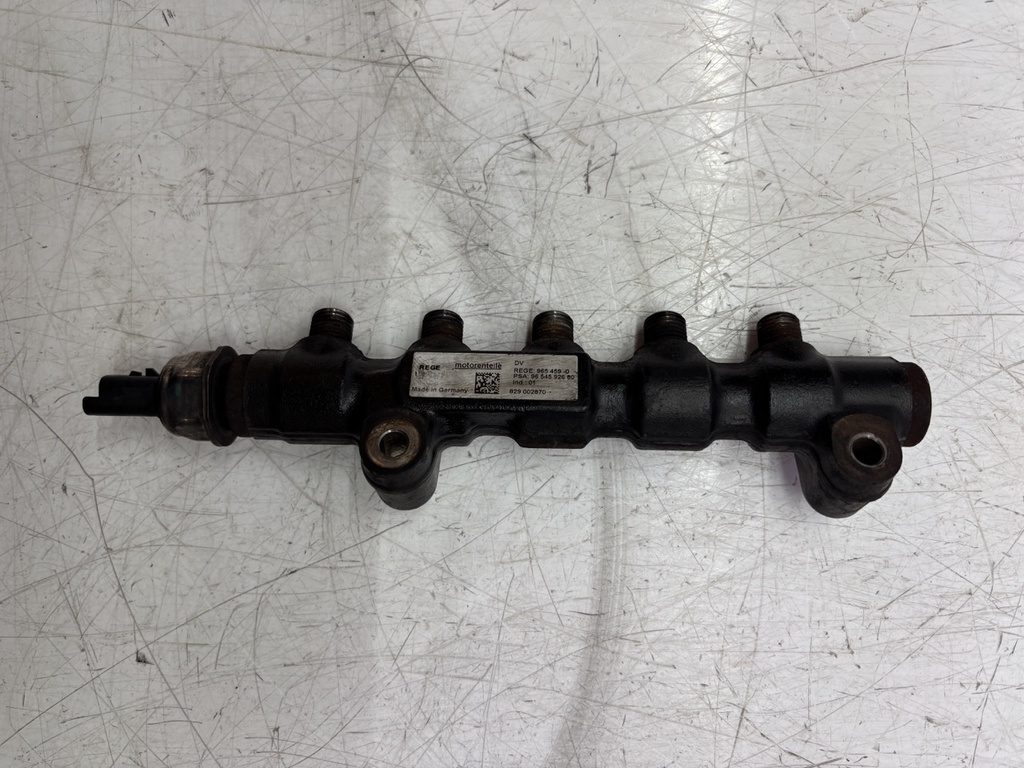 [MTD-455037] Tubo de raíl Fiat Scudo MK2 1.6 D Multijet 9HU DV6UTED4 9654592680