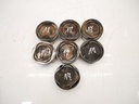 Juego de 7 pistones para Ferrari 348 tb GTB 3.4 V8