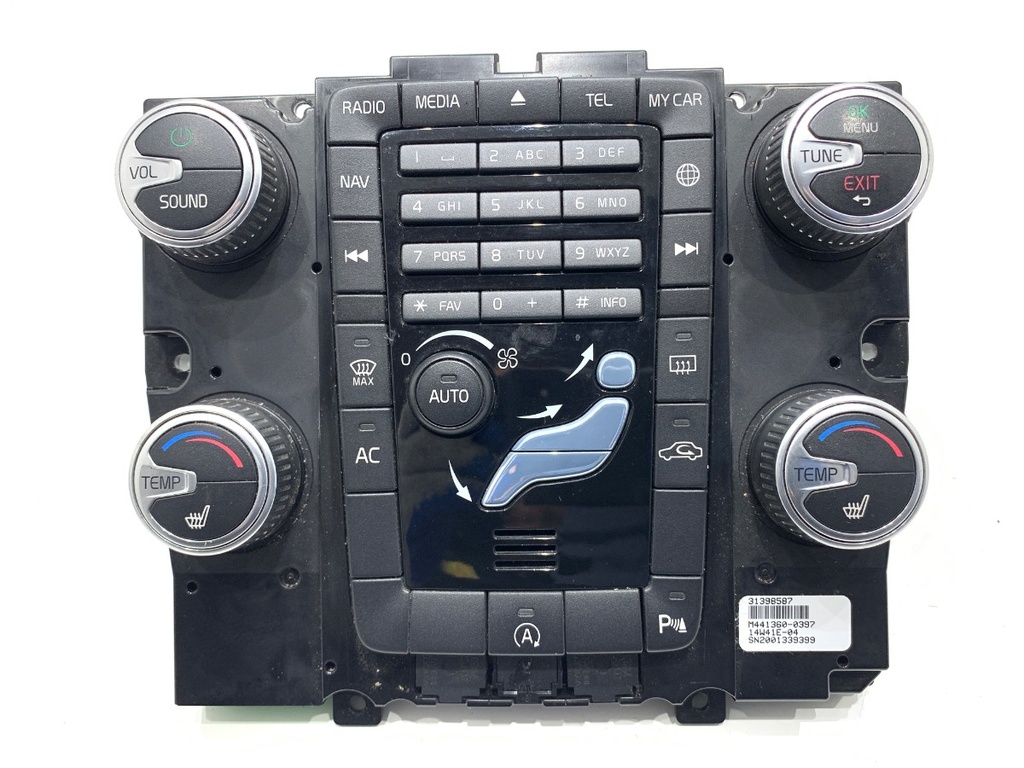 [STARK-779764] Panel de control de climatización Volvo V60 I 2010-2018 D4 133 kW