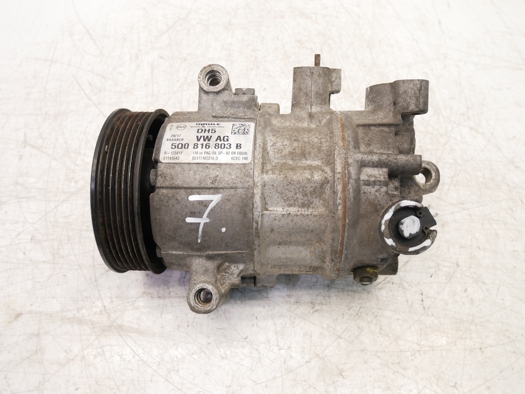 [MTD-396436] Compresor de aire acondicionado Skoda Audi Seat VW A3 Leon Golf 1.6 TDI DDYA DDY 5Q0816803B