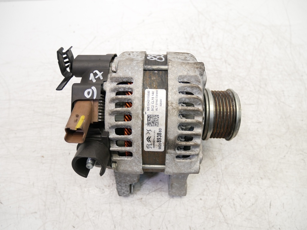 [MTD-407234] Alternador Peugeot 308 1.5 BlueHDI HDI YH01 YHY 9820893880